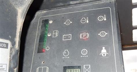 case 430 skid steer warning lights